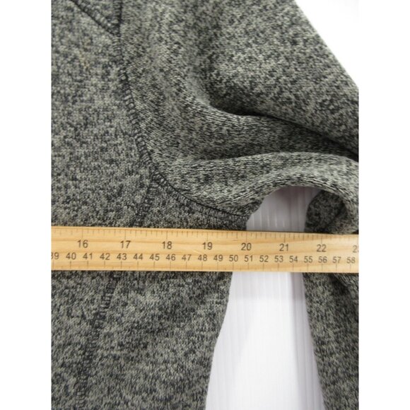 Eddie Bauer Jacket Large Windbreaker Fleece Lined Heathered Full Zip - Picture 6 of 11